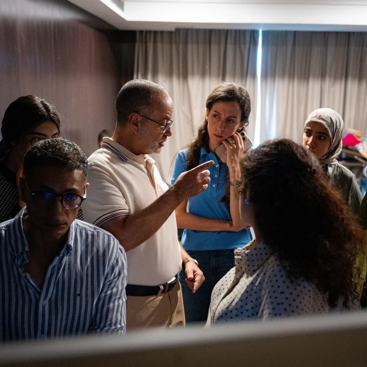 Photo de formation IIFS avec Pr Malhouf