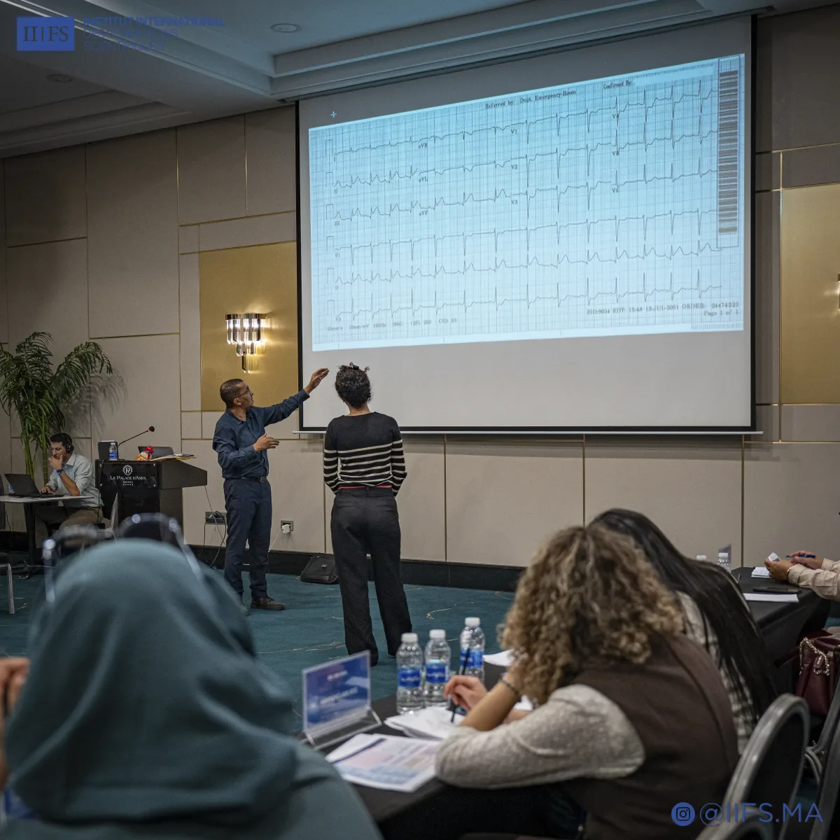 Photo de formation IIFS avec Pr Mouhaoui